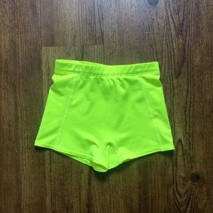 Neon Spandex Shorts